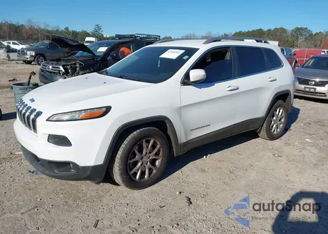 2016 Jeep Cherokee Latitude из США, поврежденный, VIN 1C4PJLCS4GW293676